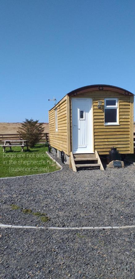 Hillside Camping Pods And Shepherd'S Hut Hotell Wick  Eksteriør bilde