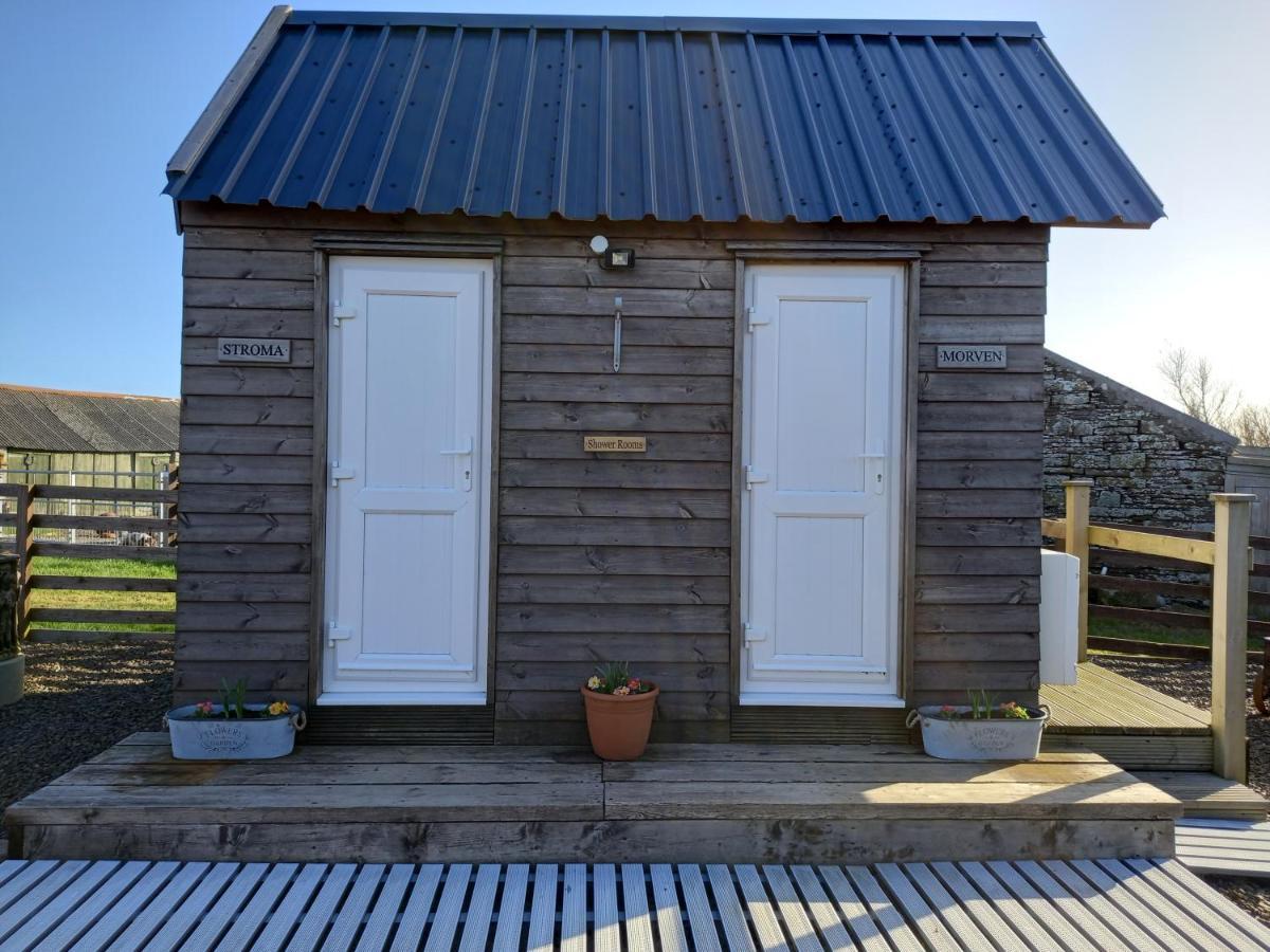 Hillside Camping Pods And Shepherd'S Hut Hotell Wick  Eksteriør bilde