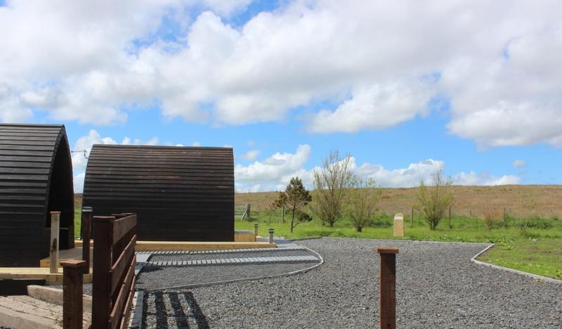 Hillside Camping Pods And Shepherd'S Hut Hotell Wick  Eksteriør bilde