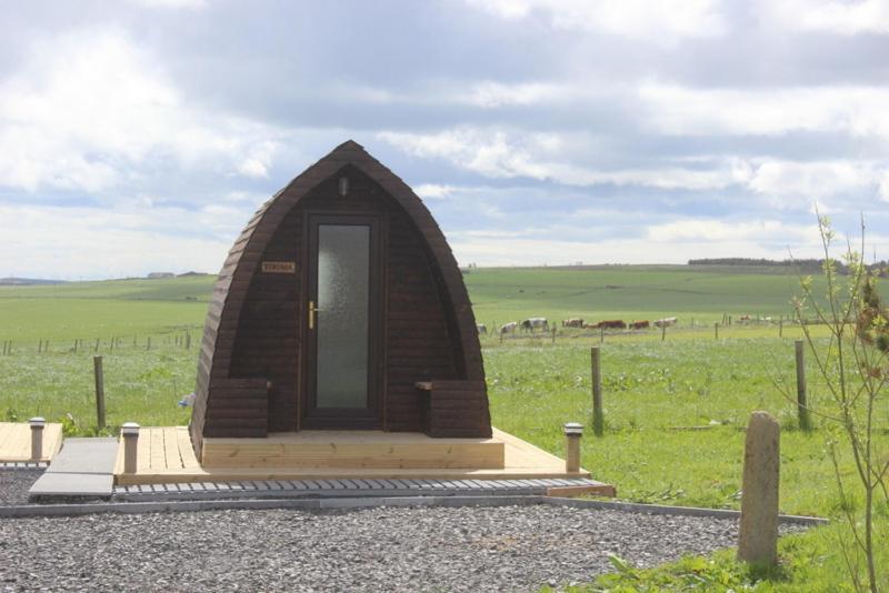 Hillside Camping Pods And Shepherd'S Hut Hotell Wick  Eksteriør bilde