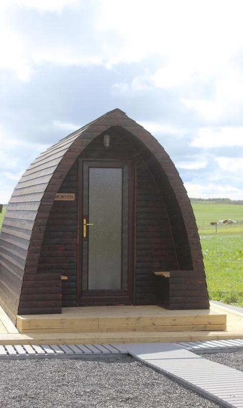 Hillside Camping Pods And Shepherd'S Hut Hotell Wick  Eksteriør bilde